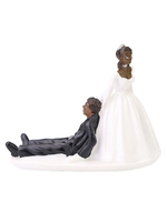 Décors de fête demballage de boîte de résine de gâteau de mariage