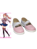 DDLC Monika Déguisements Halloween Cosplay Chaussures Doki Doki Literature Club Cosplay Chaussures