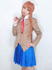 DDLC Monika Déguisements Halloween Cosplay Costume 2021 Doki Doki Literature Cosplay Costume de Club