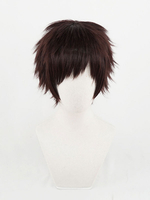 Deep Brown Perruque Cosplay Mon Héros Academie Perruque Chisaki Kai Révision Perruques Cosplay Déguisements Halloween
