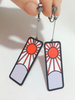 Demon Slayer: Kimetsu No Yaiba Accessoire de cosplay Kamado Tanjirou Boucle doreille cosplay Déguisements Halloween