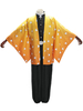 Demon Slayer Kimetsu No Yaiba Cosplay Ensemble 2021 Agatsuma Zenitsu Orange Cosplay Costume Déguisements Halloween