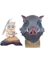 Demon Slayer Kimetsu No Yaiba Hashibira Inosuke Sanglier Masque Anime Cosplay Accessoires Déguisements Halloween