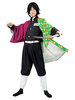 Demon Slayer Kimetsu No Yaiba Tomioka Giyuu Kimono seulement Anime Cosplay Costume Déguisements Halloween