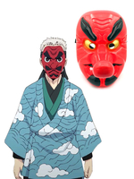 Demon Slayer: Kimetsu No Yaiba Urokodaki Saionji Tengu Mask Anime Cosplay Accessores Déguisements Halloween