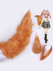 Destin Grand Ordre FGO Tamamo No Mae Scolaire Version Uniforme Déguisements Halloween Cosplay Queue Cosplay Prop