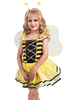 Déguisement Cadeau Noël Enfant Abeille Robe De Fille Halloween Robe De Princesse Fille Déguisement Baptême
