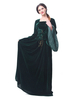 Déguisement Carnaval - Mascarade Renaissance médiévale victoria Rococo Marie Antoinette Robes Rétro Médiévale Renaissance Femmes Velour À Manches Longues Sorcière Reine Cosplay Costume Déguisements Ha