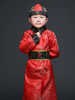 Déguisement garçon chinois costume rouge Fête du Printemps Chinois Déguisements Halloween