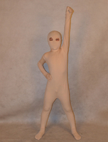 Déguisements Halloween Blanc Unisex Lycra Elasthanne Unicolore Enfant‘s Zentai 2021 Costumes Déguisements Halloween