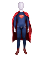 Déguisements Halloween combinaison de Lycra unisexe Superman avec manteau Zenta multicolore Déguisements Halloween
