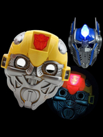 Déguisements Halloween Cosplay Masque Transformers Glow Mascarade Costume Accessoires
