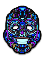 Déguisements Halloween Costume Masque LED Glow Dans Lobscurité Son Contrôle Mascarade Costume Accessoires