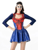 Déguisements Halloween Costume Robe Polyester Femmes Spiderwoman Mardi Gras Set Costumes de Fêtes