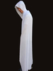 Déguisements Halloween fantôme blanc manteau à capuchon Déguisements Halloween