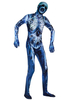 Déguisements Halloween Squelette Zentai Zombie Imprimé Justaucorps Combinaison Costume