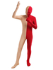 Déguisements Halloween Zentai Costumes Lycra Spandex Rouge Deux Tone Costumes Corporels