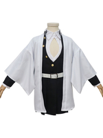 Démon Slayer Kimetsu No Yaiba Mitsuri Kanroji Kid Cosplay Costume Ensemble