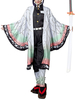 Démon Slayer Kimetsu No Yaiba Shinobu Kochō Manteau Seulement Anime Cosplay Costume Déguisements Halloween