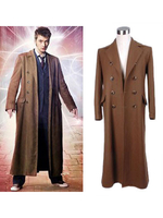 Doctor Who Peter Capaldi Déguisements Halloween Cosplay OvercoatCostume Déguisements Halloween