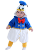 Donald Duck Costume Carnaval Toddlers Bébé Royal Bleu Flanelle Animal Combinaisons Déguisements Halloween