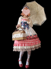 Douce Lolita JSK Robe Infanta Fruit Lolita Robe Chasuble Jupes Déguisements Halloween