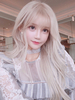 Douce Lolita longue perruque résistant à la chaleur fibre Lolita Perruques Déguisements Halloween