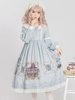 Douce Lolita OP Robe Galerie - Robe une pièce Lolita à volants Déguisements Halloween