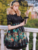 Douce Lolita OP Robe Strawberry Witch Avec Noeuds Imprimé Lolita Robes une pièce Déguisements Halloween