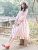Douce Lolita Robe OP Maid à Volant Robe Bouffante Une Pièce Lolita Robe Déguisements Halloween