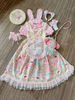 Douce Lolita Robe Sans manches Floral Imprimé animal modèle Lolita