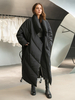 Doudoune Long Oversize En Duvet De Canard En Coupe Ample Manteau Femme