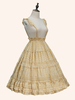 Doux Lolita JSK Robe Polyester Sans Manches Motif À Carreaux À Volants Jupe Lolita Pull Robe