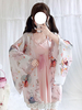 Doux Lolita Manteaux Motif Lapin Rose Polyester Printemps Lolita Outwears Wa Lolita Haori