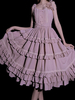 Doux Lolita Robe Rose JSK Volants Lolita Bows Jumper Jupes Déguisements Halloween