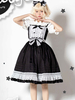 Doux Lolita Robe Volants Dentelle JSK Bow Lolita Jumper Jupes Déguisements Halloween
