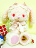 Doux Lolita Sac Bow brodé ours en peluche bi-directionnelle Lolita Cross Body Bag Déguisements Halloween