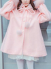 Doux manteaux lolita rose manteau pardessus synthétique hiver hiver lolita outwears Déguisements Halloween