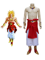 Dragonball Z Cosplay Costume Légendaire Super Saiyan Broli Costume Anime Cosplay Costume Déguisements Halloween