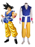 DragonBallGT Costume Cosplay Enfant Fils Costume Goku Kakarotto Anime Costume Cosplay Déguisements Halloween