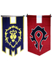 Drapeau de cosplay World Of Warcraft Prop WOW Déguisements Halloween