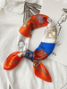Echarpes Foulard Femme Hiver Imprimé Bicolores