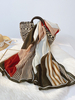 Echarpes Foulard Femme Hiver Imprimé Bicolores