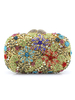 Embrayage de soirée Sac à main de mariage Fermeture Magnétique Cristal Acrylique Fibre Cristal Métallique