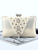 Embrayage sacs de mariée mariage perles strass sacs à main de soirée en perles