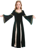 Enfant Costumes12 Siècle Royal Enfant Robe Avec Coiffure Robe De Fille Déguisement Halloween