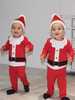 Enfant Noël Ensemble Flanelle Rouge Bébé Costumes De Vacances Déguisements Noël Cadeau Enfant