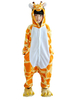 enfant pyjama Kigurumi Carnaval automne hiver en flanelle pour enfants en flanelle pour fille pour garçon des animaux forestiers Déguisements Halloween