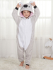 enfant pyjama Kigurumi Carnaval hiver automne en flanelle pour enfants en flanelle unisexe des animaux forestiers Déguisements Halloween