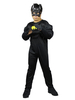 Enfants Batman Cosplay Noir Jumpsuit 2 Pièces Costumes Pour Enfants De Cosplay Déguisements Halloween